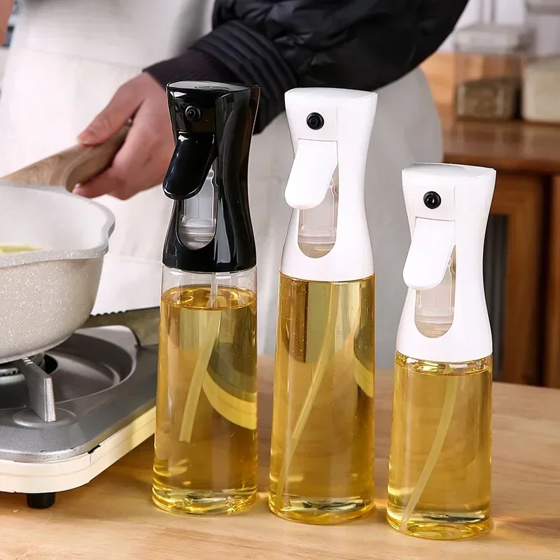 Camping Cooking Oil Bottle - 200ml/300ml Oil Spray Bottle for Kitchen