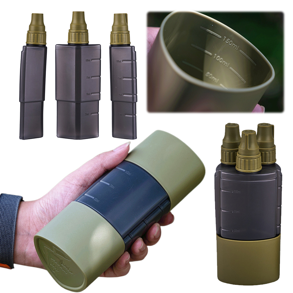 Camping Cooking Kitchen Set - 3 In 1 Outdoor Camping Seasoning