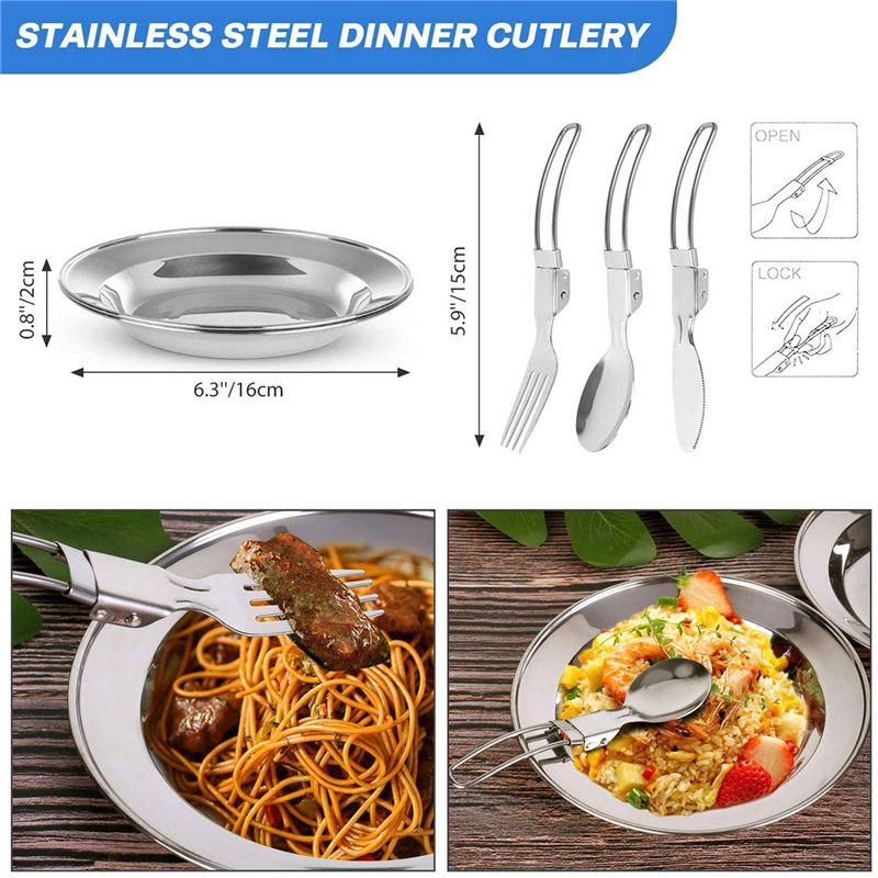 【BUYERS】Camping Cookware Porta - Camping Outdoor Cooking Set ulasan dan harga