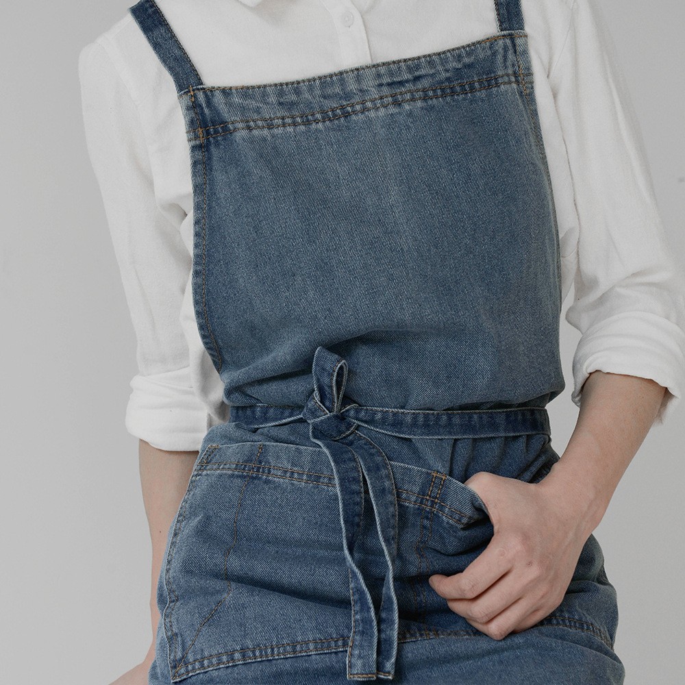 Korean Denim Overalls Work Clo - Japan Camping Cooking ulasan dan harga