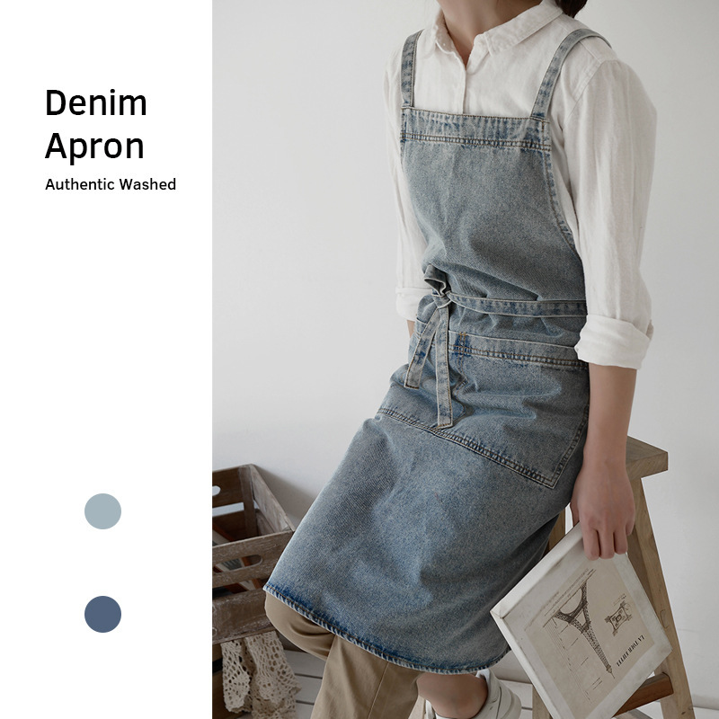 Korean Denim Overalls Work Clo - Japan Camping Cooking ulasan dan harga