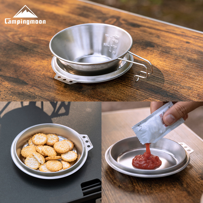CAMPINGMOON S-SD Thickened Sta - Camping Cooking Snow ulasan dan harga