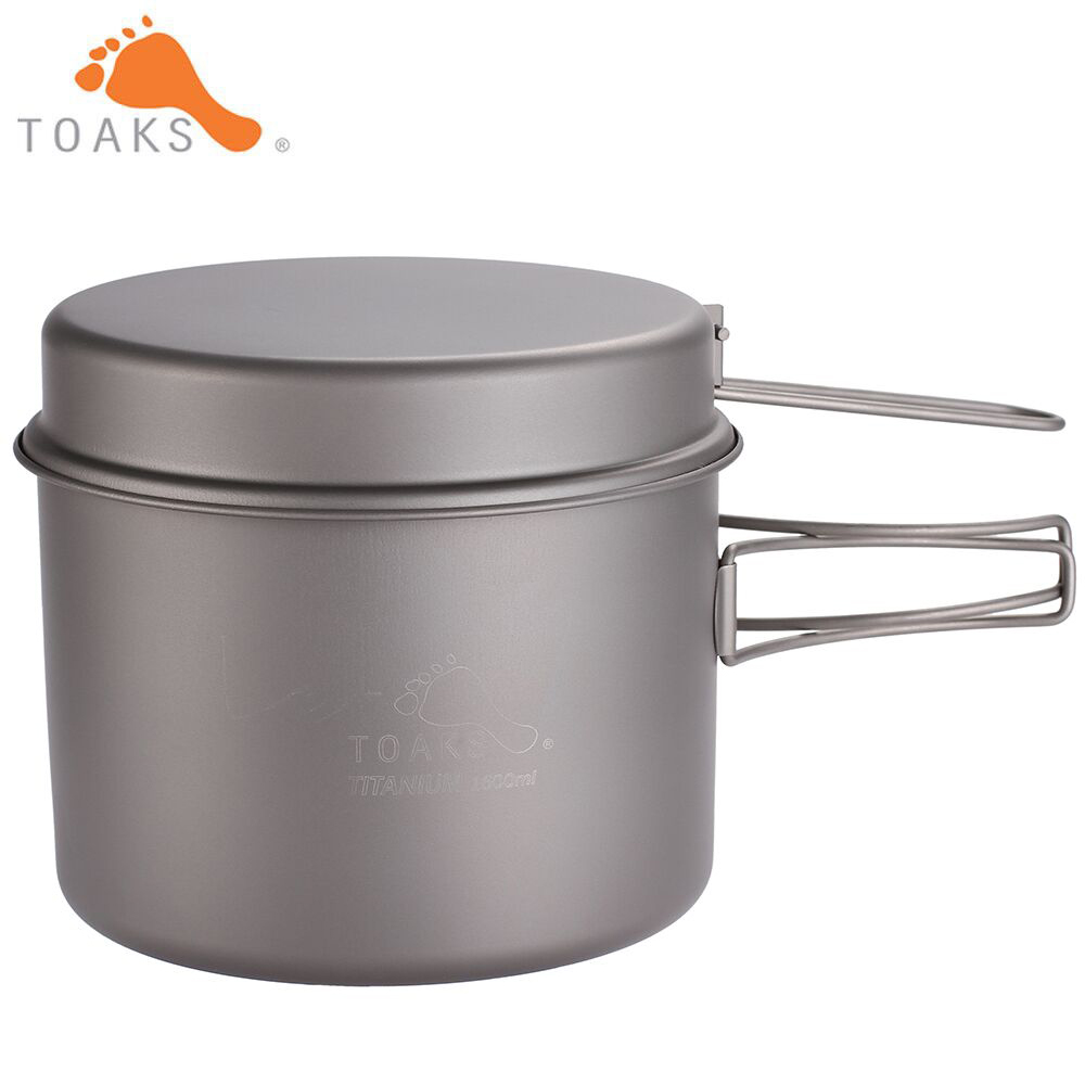 TOAKS Cookware Set Ultralight  - Camping Cooking Kitchen Set ulasan dan harga
