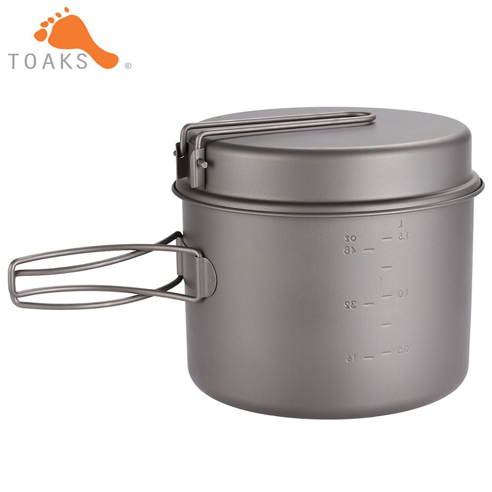 TOAKS Cookware Set Ultralight  - Camping Cooking Kitchen Set ulasan dan harga