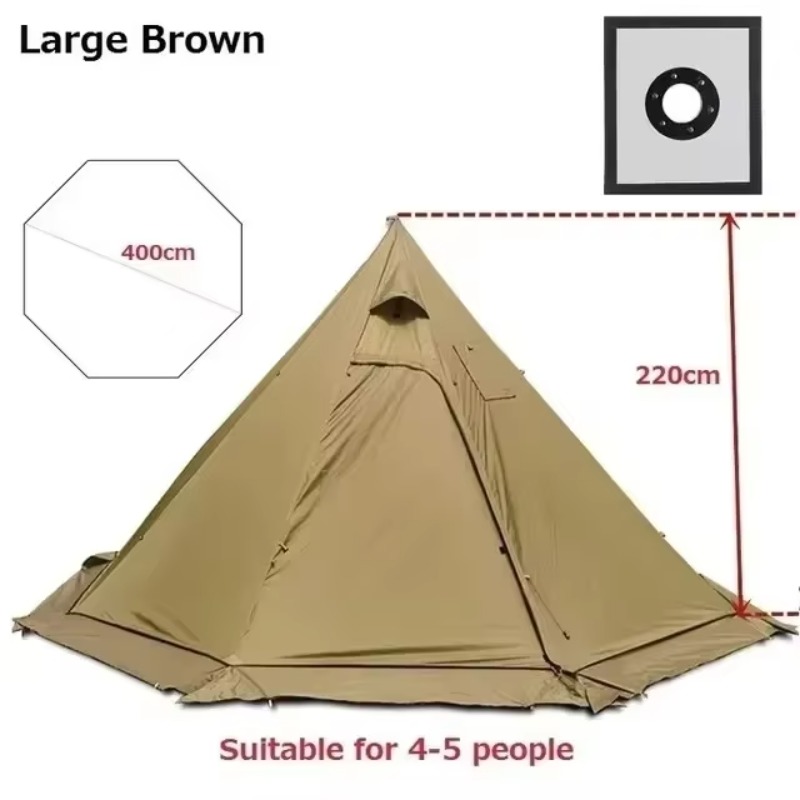 Very Pyramid Tent With Snow Sk - Camping Cooking Snow ulasan dan harga