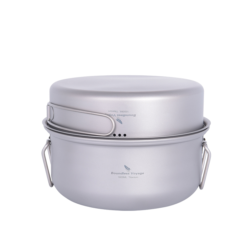 Boundless Voyage Titanium Stea - Camping Outdoor Cooking Set ulasan dan harga