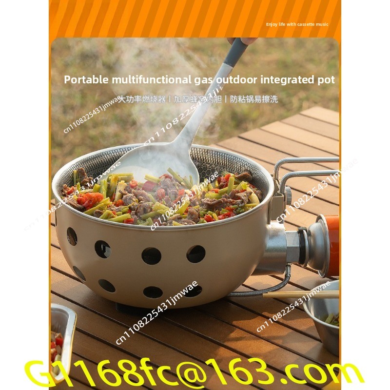 Portable Outdoor Card Stove fo - Camping Cooking One Pot ulasan dan harga