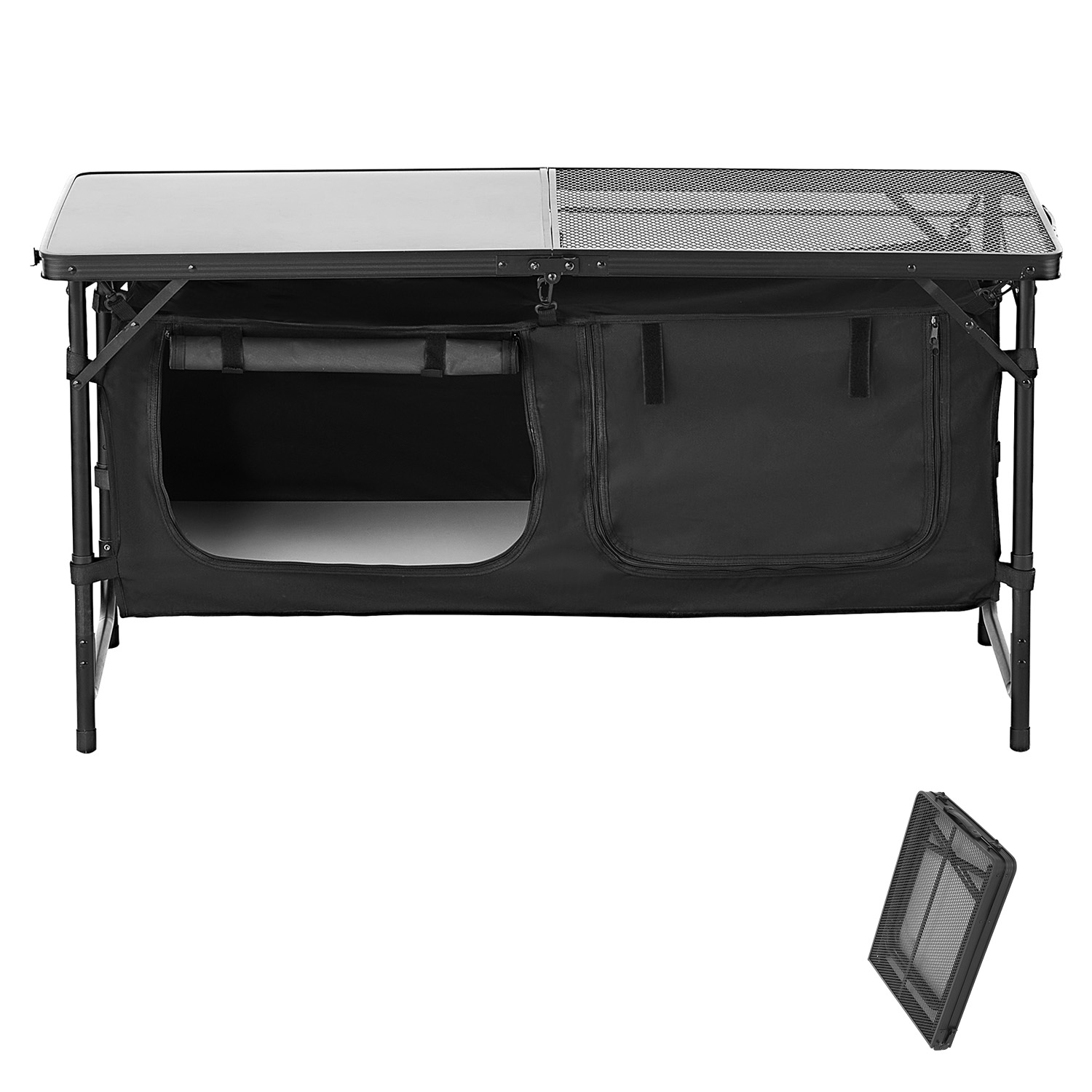 SucceBuy Camping Kitchen Table - Camping Cooking Table Foldable ulasan dan harga