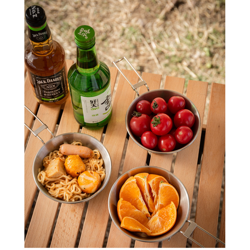 Outdoor Stainless Steel Snow B - Camping Cooking Snow ulasan dan harga