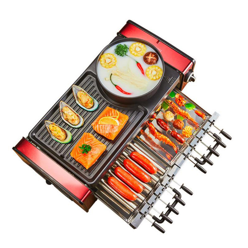Household  Non-stick BBQ Machi - Camping Cooking Hot Plate ulasan dan harga