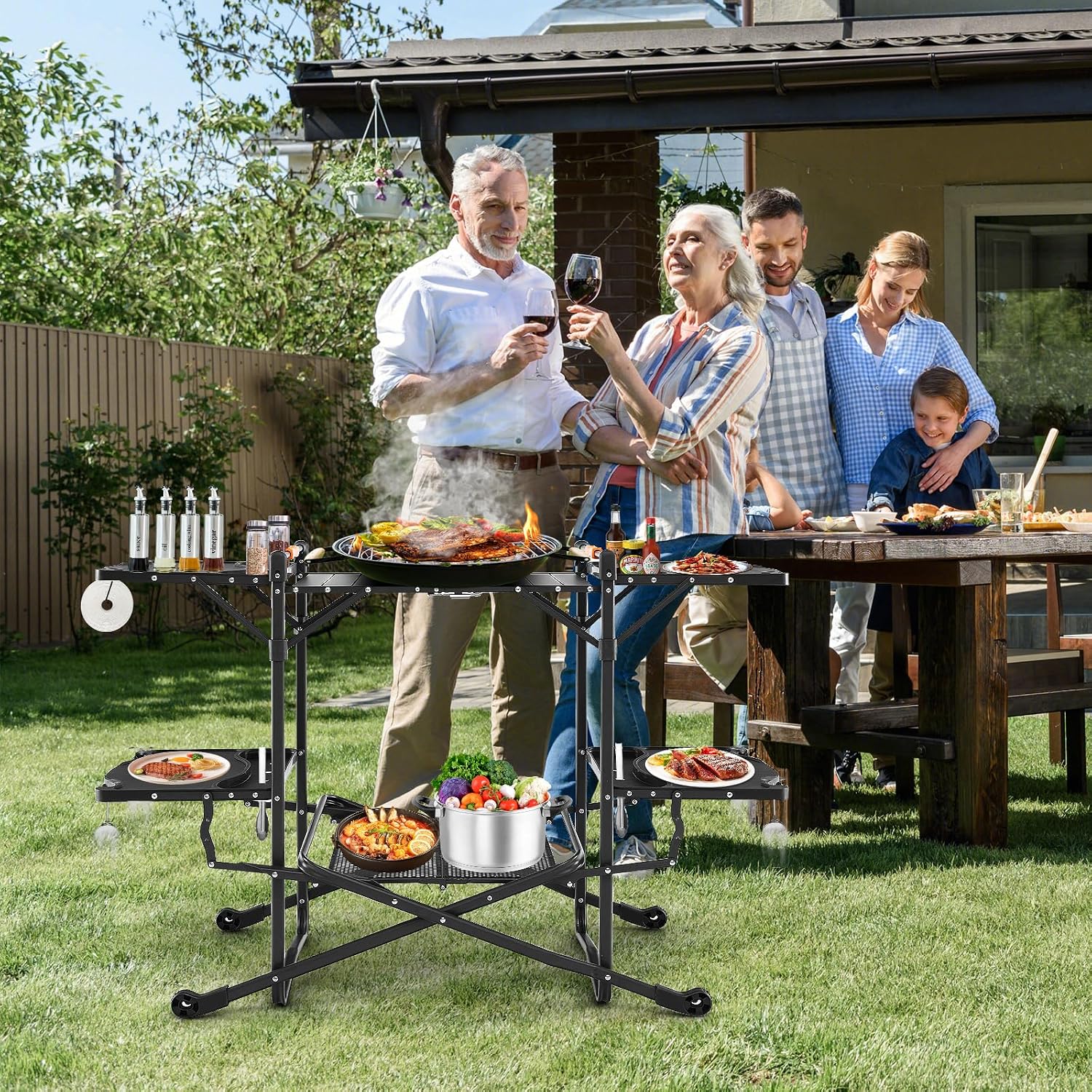Portable Outdoor Folding Cooki - Camping Cooking Top ulasan dan harga