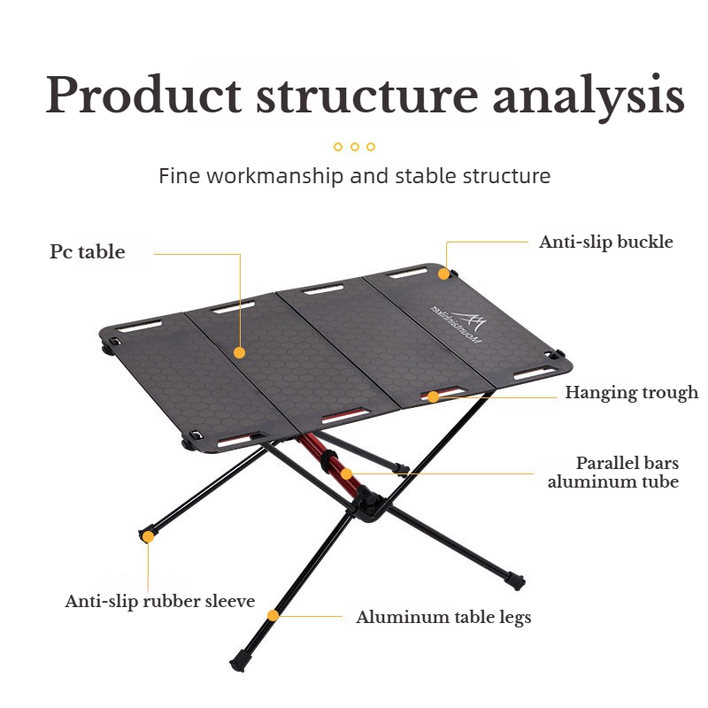 MOUNTAINHIKER Portable Picnic  - Camping Cooking Table Foldable ulasan dan harga