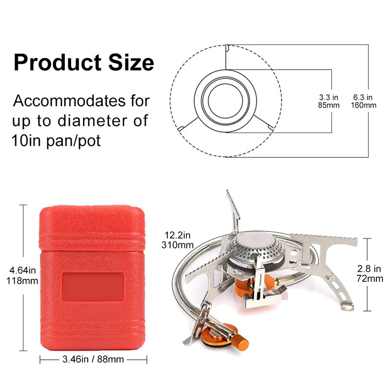 Camping Gas Stove Portable Fol - Camping Cooking Grate ulasan dan harga