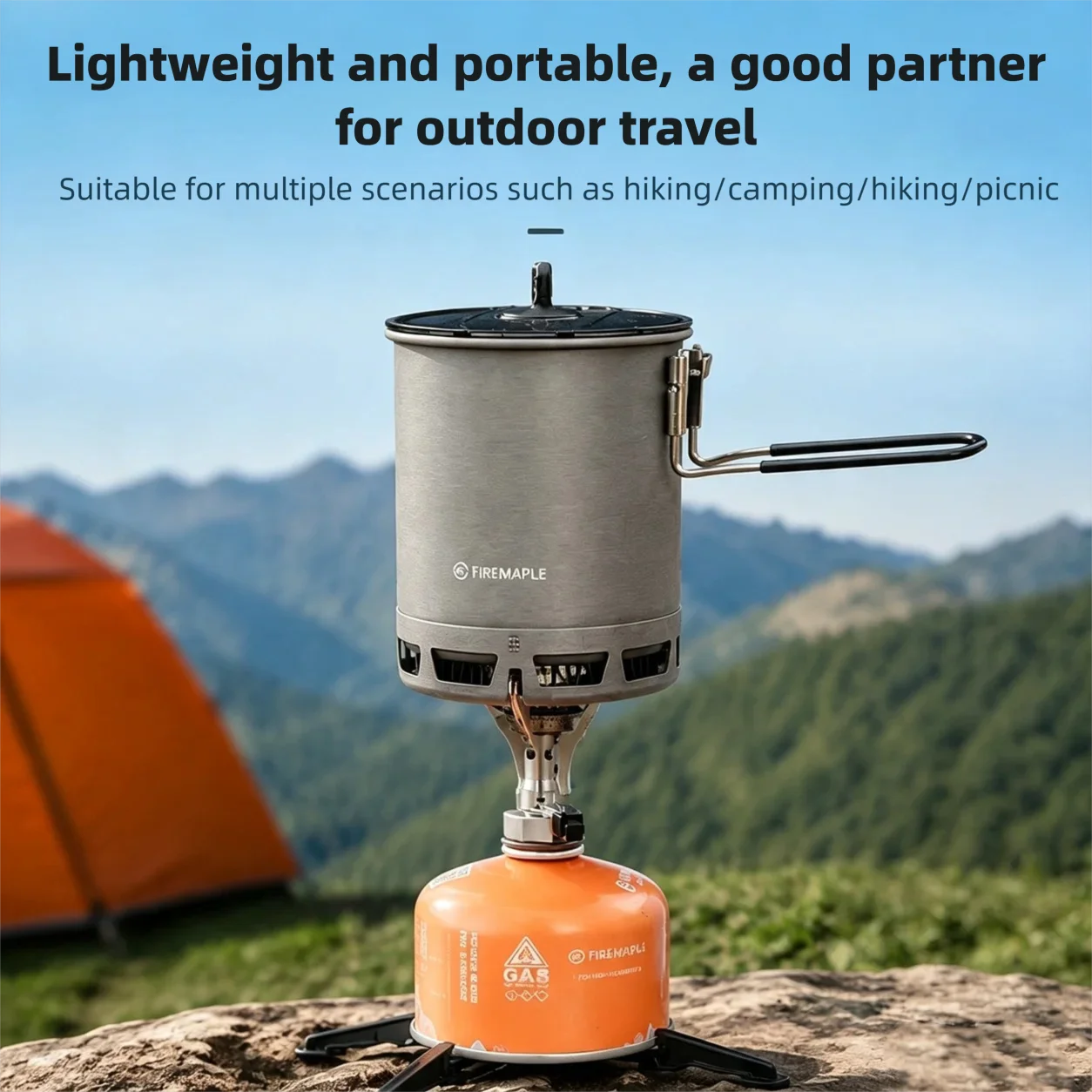 Ultralight Camping Cookware Se - Camping Cooking One Pot ulasan dan harga