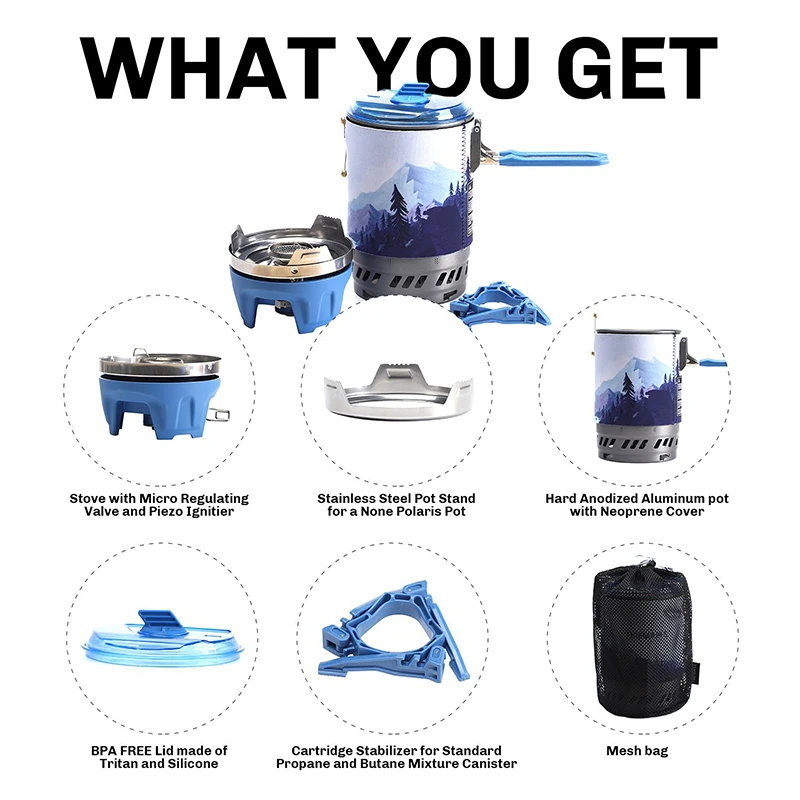 Fire Maple X1 X2 X3 X5 Outdoor - Camping Cooking One Pot ulasan dan harga