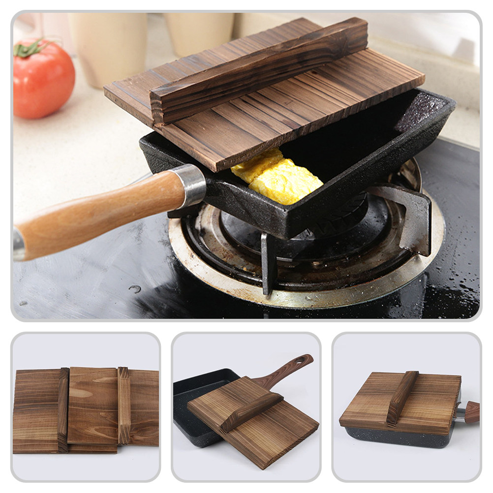 Japanese Style Rectangular Woo - Japanese Camping Cooking ulasan dan harga