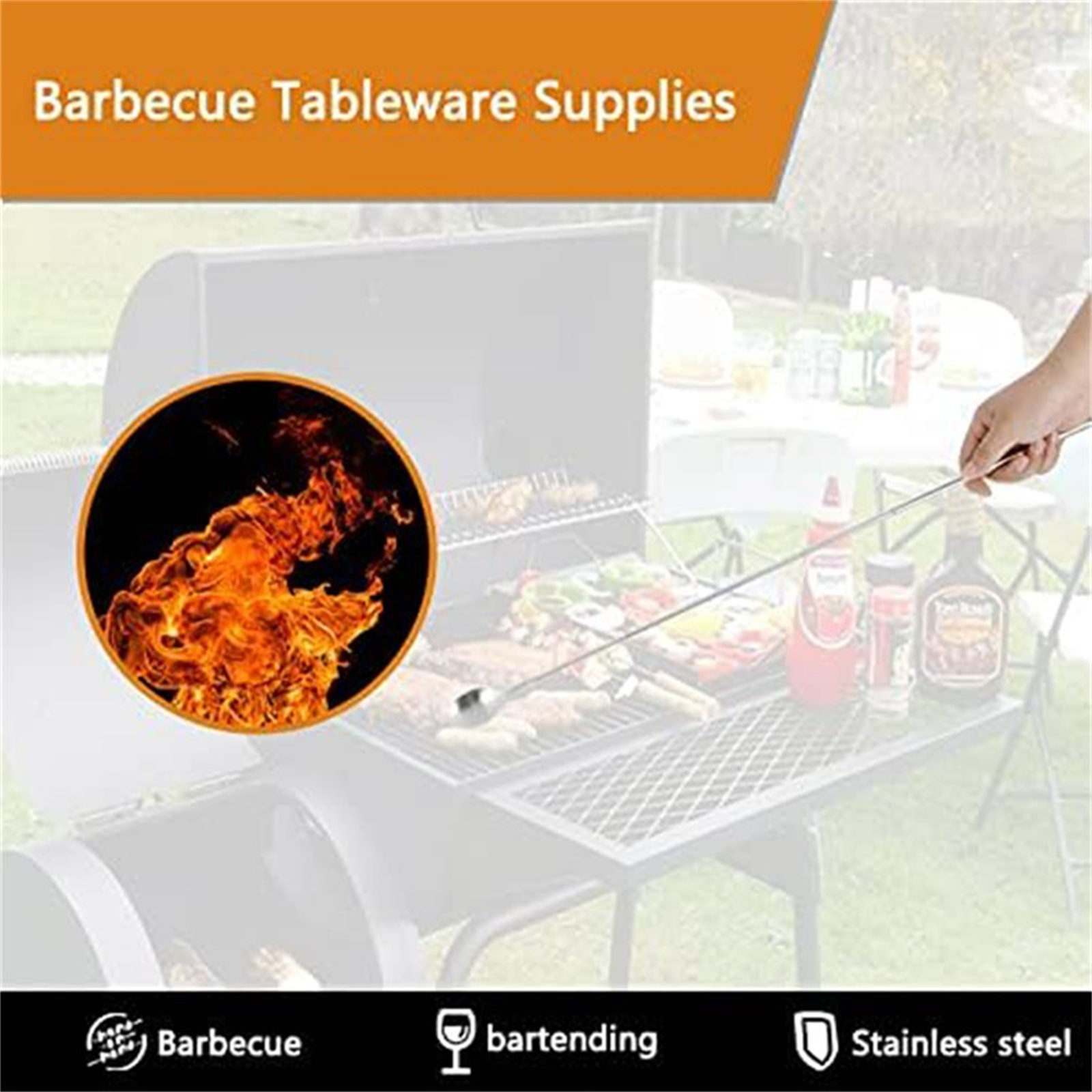 Telescopic BBQ Utensils Retrac - Camping Cooking Kitchen Set ulasan dan harga