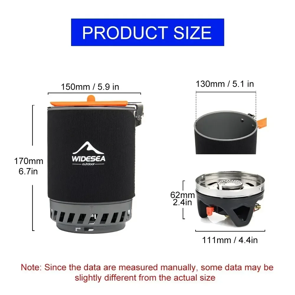Widesea Stove Burner Tourist P - Camping Cooking One Pot ulasan dan harga