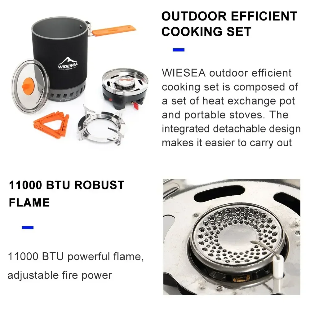 Widesea Stove Burner Tourist P - Camping Cooking One Pot ulasan dan harga