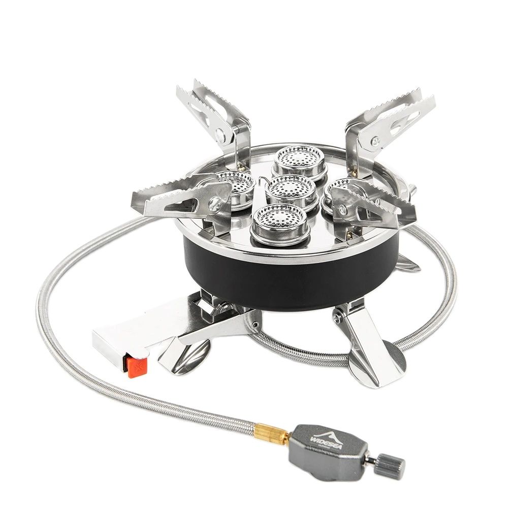 Widesea Camping 5in1 Gas Stove - Camping Cooking Grate ulasan dan harga
