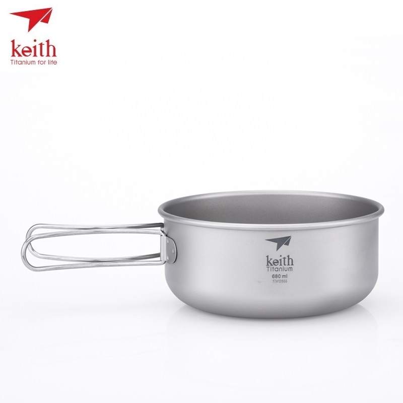 KEITH Titanium Ti6053 3-Piece  - Camping Cooking Hot Plate ulasan dan harga
