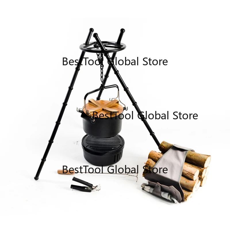Multi Functional Camping Cookw - Camping Cooking One Pot ulasan dan harga