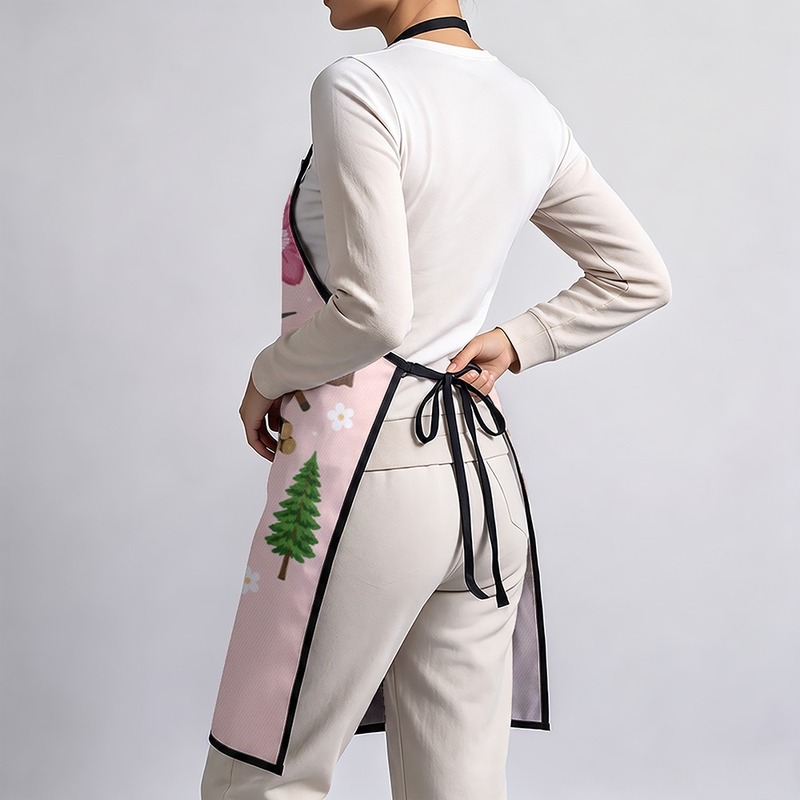 1PC【Apron】2DFlat effect，Printe - Japan Camping Cooking ulasan dan harga