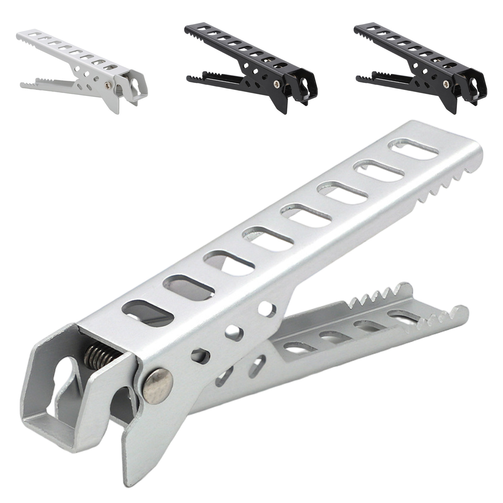 4Pcs Anti-Scald Pot Tongs Alum - Camping Cooking Hot Plate ulasan dan harga