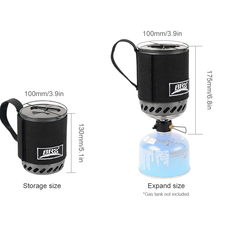 BRS 61 Camping Integrated Heat - Camping Cooking One Pot ulasan dan harga