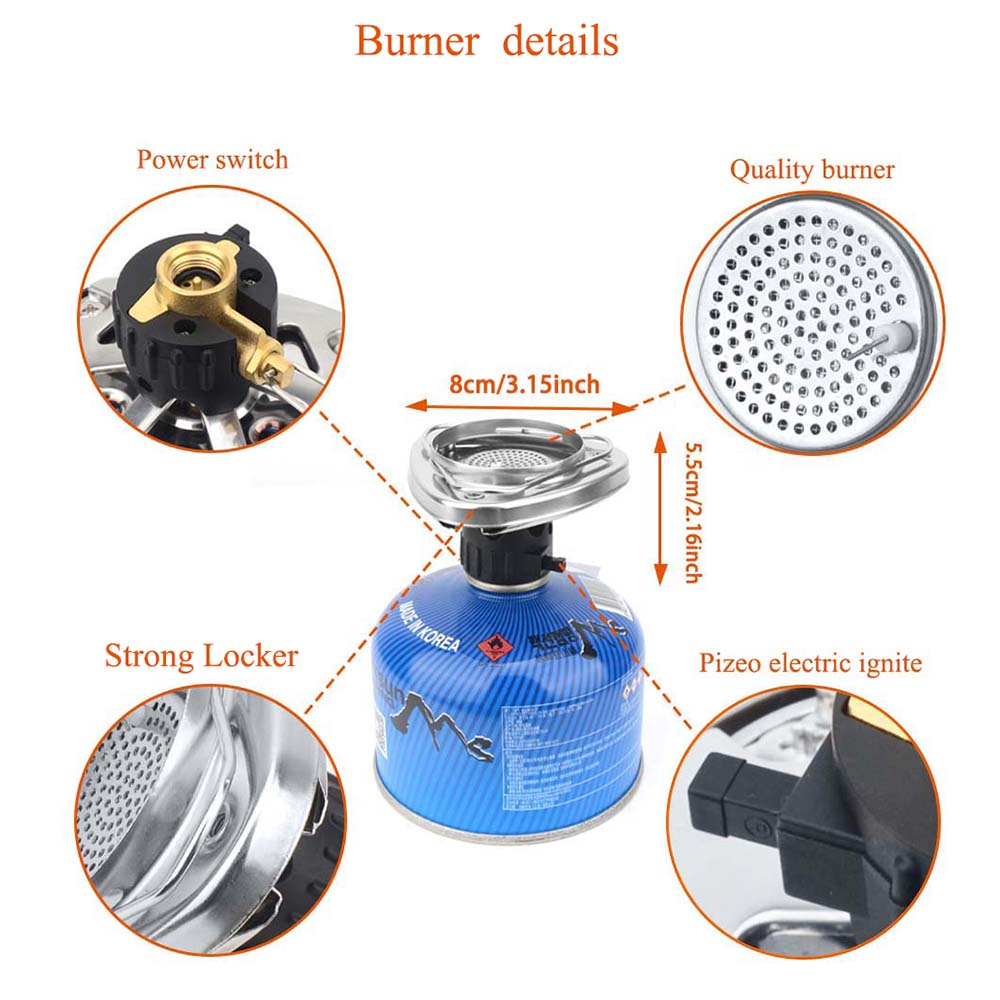 1500W BRS 61 Outdoor  Integrat - Camping Cooking Grate ulasan dan harga