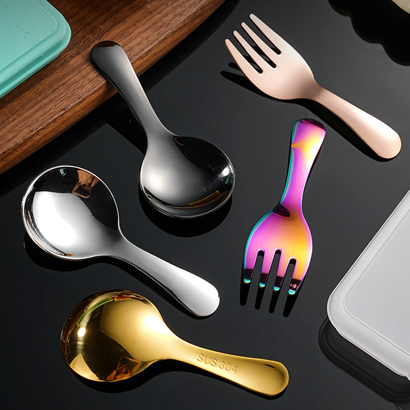 2Pcs Portable Spoon Fork Cutle - Japan Camping Cooking ulasan dan harga