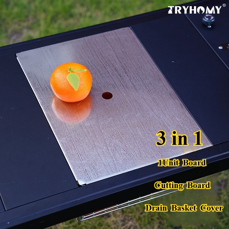 One Unit Drain Basket Cover 3  - Camping Cooking Basket ulasan dan harga