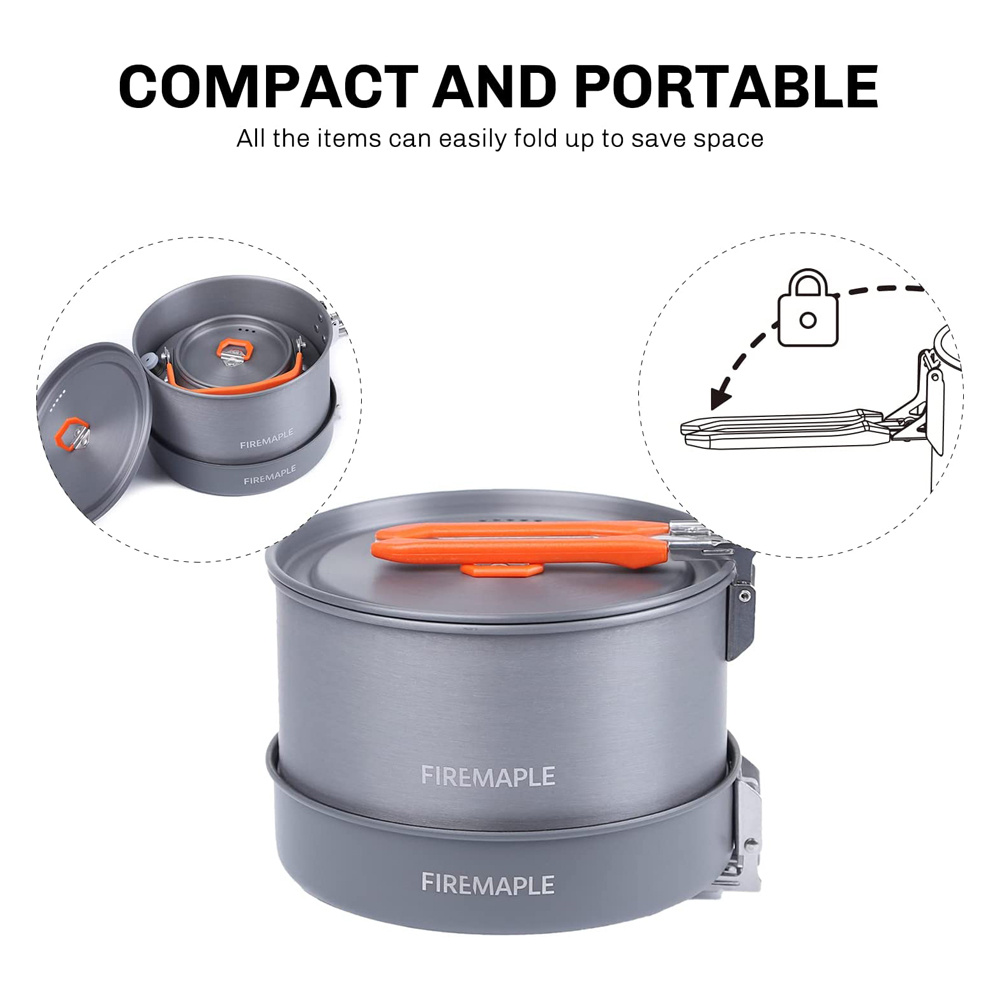 Fire Maple Camping Cookware Ut - Camping Cooking Kitchen Set ulasan dan harga