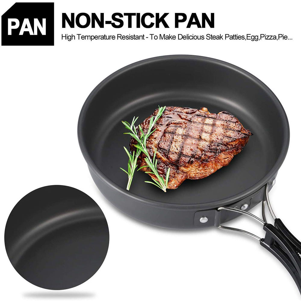 Outdoor Camping Cookware Set M - Camping Outdoor Cooking Set ulasan dan harga