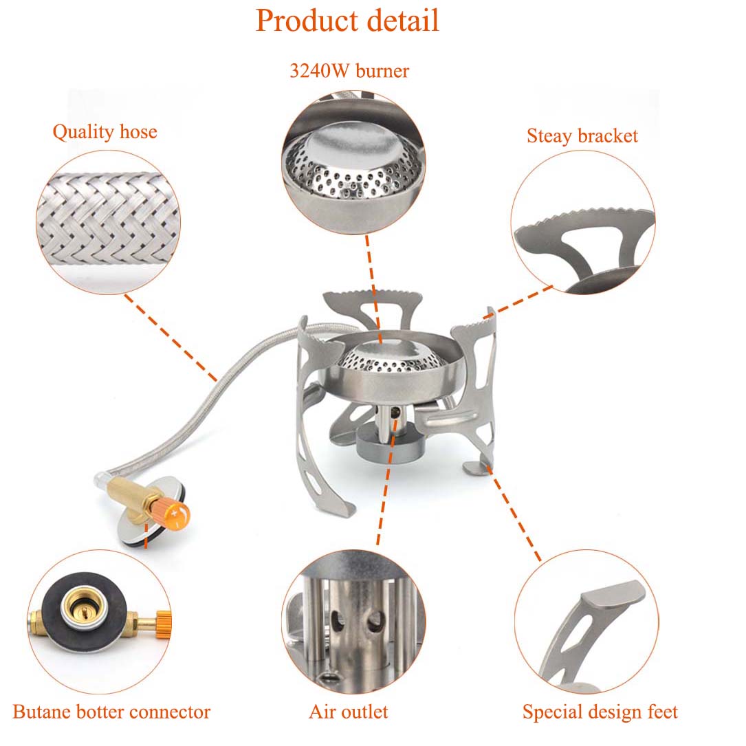3240W High Power Outdoor Campi - Camping Cooking Grate ulasan dan harga