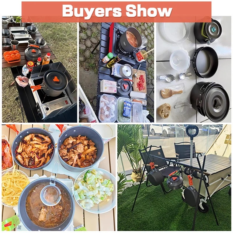 Camping Cooking set Camping Co - Camping Cooking Kitchen Set ulasan dan harga