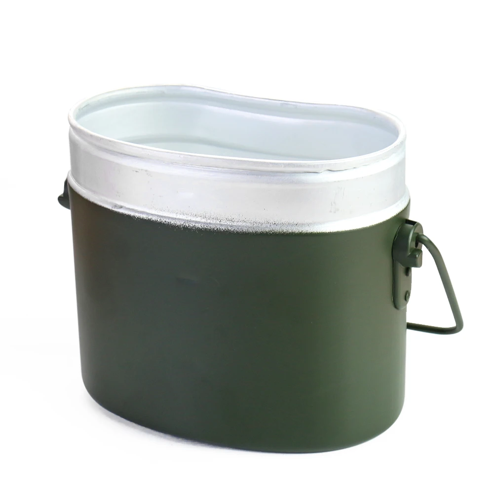 Portable Alloy Pot and Bowl Lu - Camping Cooking Kitchen Set ulasan dan harga
