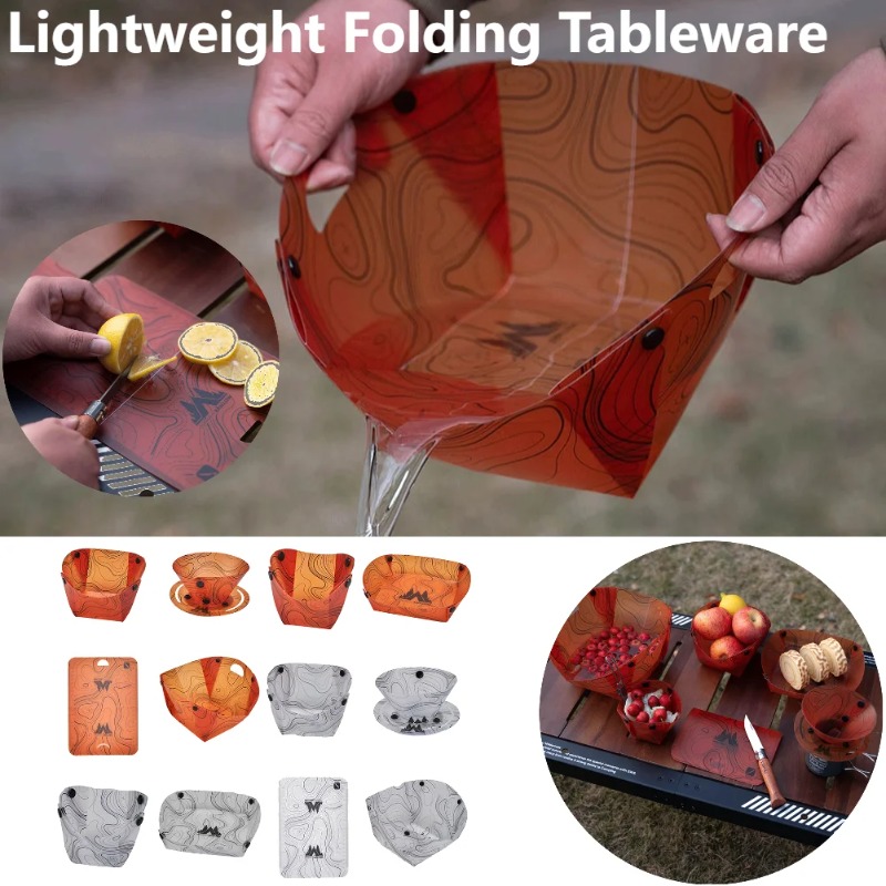 Foldable Camping Tableware Por - Camping Cooking Hot Plate ulasan dan harga