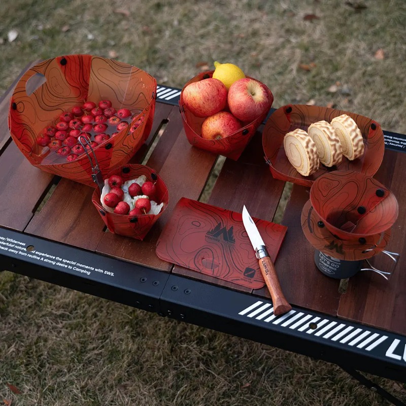 Foldable Camping Tableware Por - Camping Cooking Hot Plate ulasan dan harga