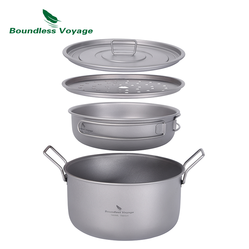 Boundless Voyage Camping Cooki - Camping Cooking Kitchen Set ulasan dan harga
