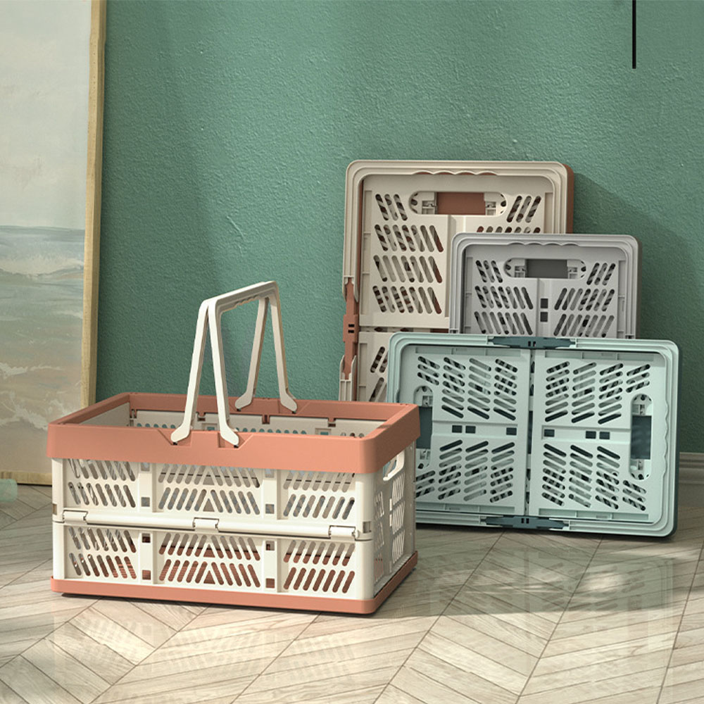 Portable Foldable Plastic Stor - Camping Cooking Basket ulasan dan harga