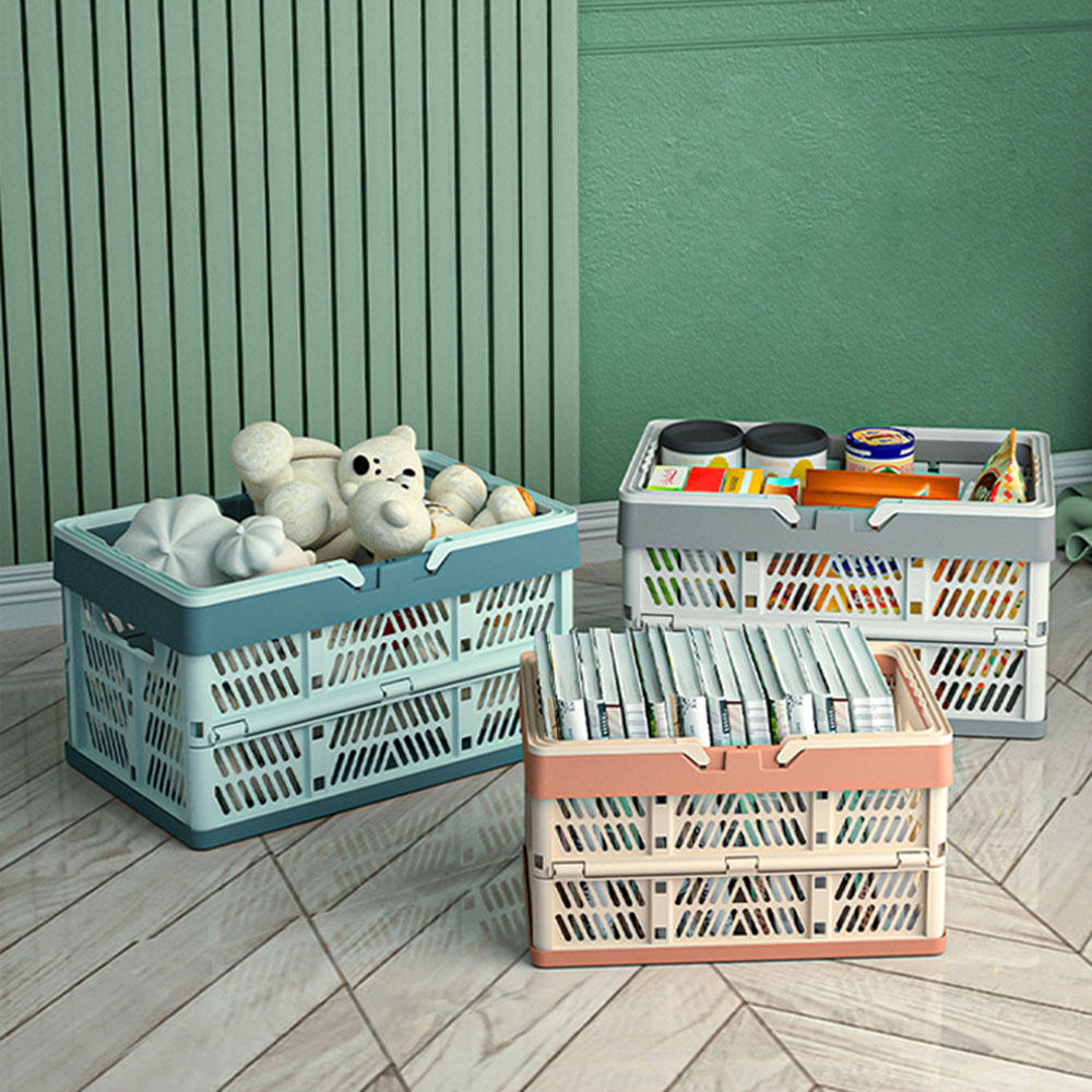 Portable Foldable Plastic Stor - Camping Cooking Basket ulasan dan harga