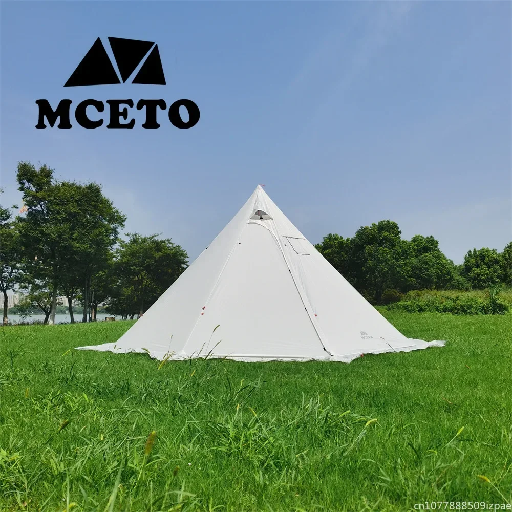 hot Pyramid Tent With Snow Ski - Camping Cooking Snow ulasan dan harga